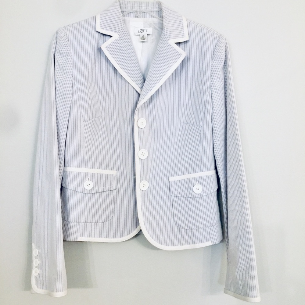 Striped blazer